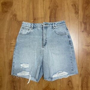 Women Abrand A Carrie Jeans Short Size 27 new with Tag